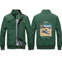 Thumbnail for Extra 300L Stylish Jackets - Stand Collar - Poster - Green
