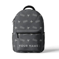 Thumbnail for Extra 330SC - 3D Backpack - 3D Pattern + Name - Gray