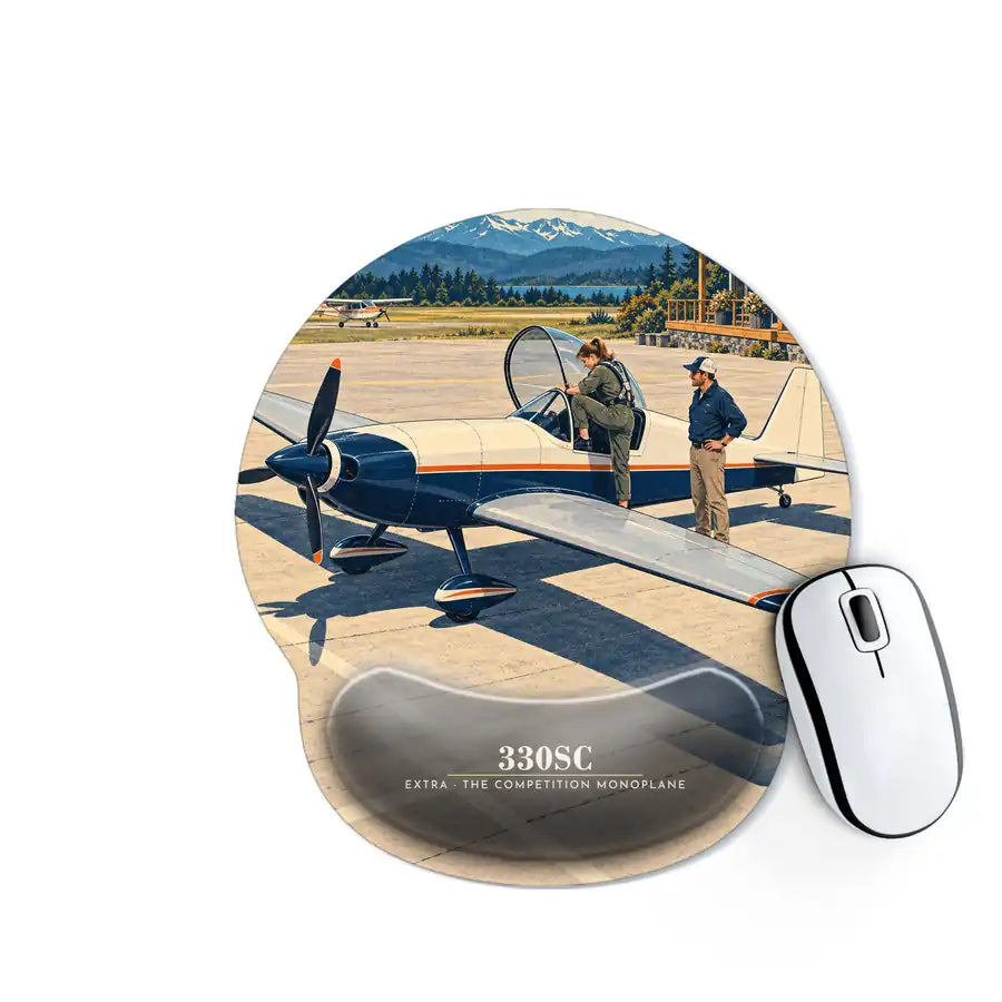 Extra 330SC - 3D - Ergonomic Mouse Pad - Full Print