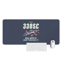 Thumbnail for Extra 330SC - Cartoon - Desk Mat - Navy Blue