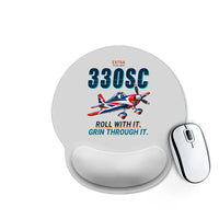 Thumbnail for Extra 330SC - Cartoon - Ergonomic Mouse Pad - Light Gray