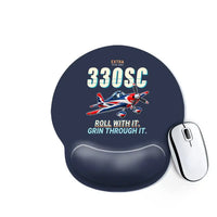 Thumbnail for Extra 330SC - Cartoon - Ergonomic Mouse Pad - Navy Blue