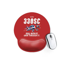 Thumbnail for Extra 330SC - Cartoon - Ergonomic Mouse Pad - Red