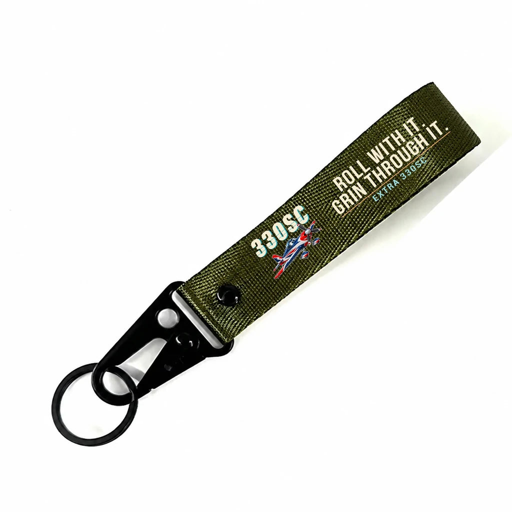 Extra 330SC Hawk-Shaped Key Chains - Dark Green - Cartoon