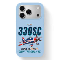 Thumbnail for Extra 330SC - Cartoon - MagSafe iPhone 17 Pro - Light Blue