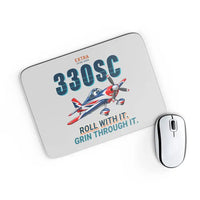 Thumbnail for Extra 330SC - Cartoon - Mouse Pad - Light Gray