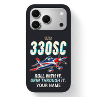 Thumbnail for Extra 330SC - Cartoon + Name - MagSafe iPhone 17 Pro - Black