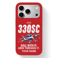 Thumbnail for Extra 330SC - Cartoon + Name - MagSafe iPhone 17 Pro - Red