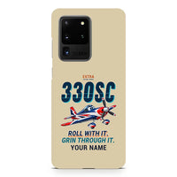 Thumbnail for Extra 330SC - Cartoon + Name - Samsung Case - Beige