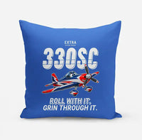 Thumbnail for Extra 330SC - Cartoon - Pillow - Blue