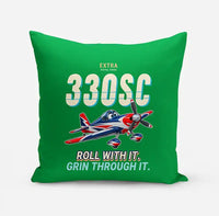 Thumbnail for Extra 330SC - Cartoon - Pillow - Green