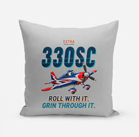 Thumbnail for Extra 330SC - Cartoon - Pillow - Light Gray