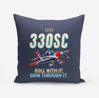 Thumbnail for Extra 330SC - Cartoon - Pillow - Navy Blue