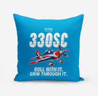 Thumbnail for Extra 330SC - Cartoon - Pillow - Turquoise