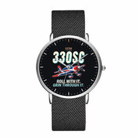 Thumbnail for Extra 330SC - Cartoon - Slim Mesh - Silver and Black Stainless Steel Strap