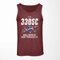 Thumbnail for Extra 330SC - Cartoon - Tank Top - Dark Red