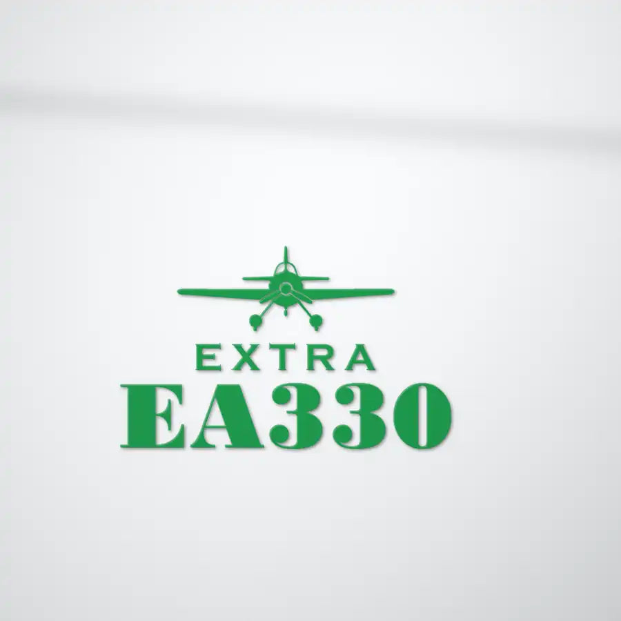 Extra 330SC - Heritage Die-Cut - Green - Die-Cut - Close-up