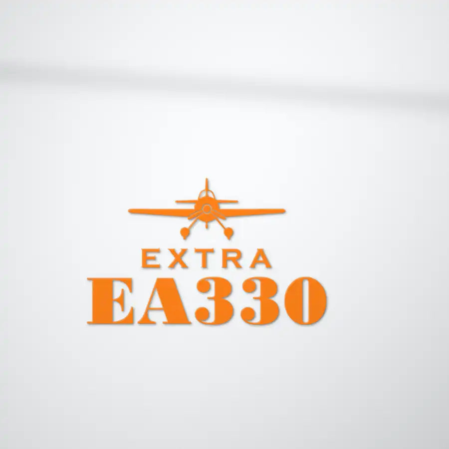 Extra 330SC - Heritage Die-Cut - Orange - Die-Cut - Close-up