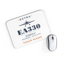Thumbnail for Extra 330SC - Heritage + Name - Mouse Pad - White
