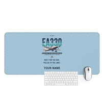 Thumbnail for Extra 330SC - Original + Name - Desk Mat - Light Blue