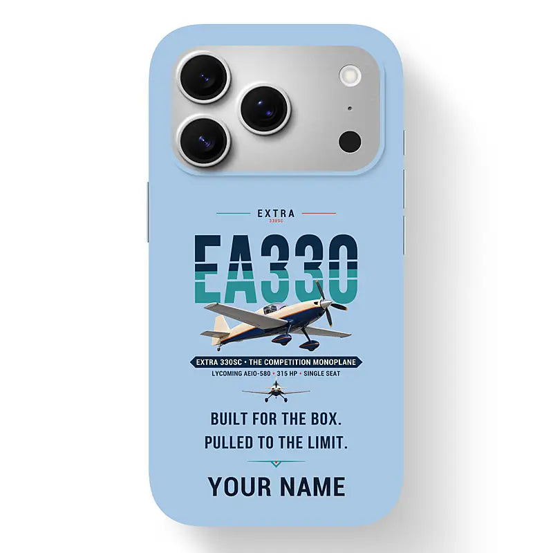 Extra 330SC - Original + Name - MagSafe iPhone 17 Pro - Light Blue