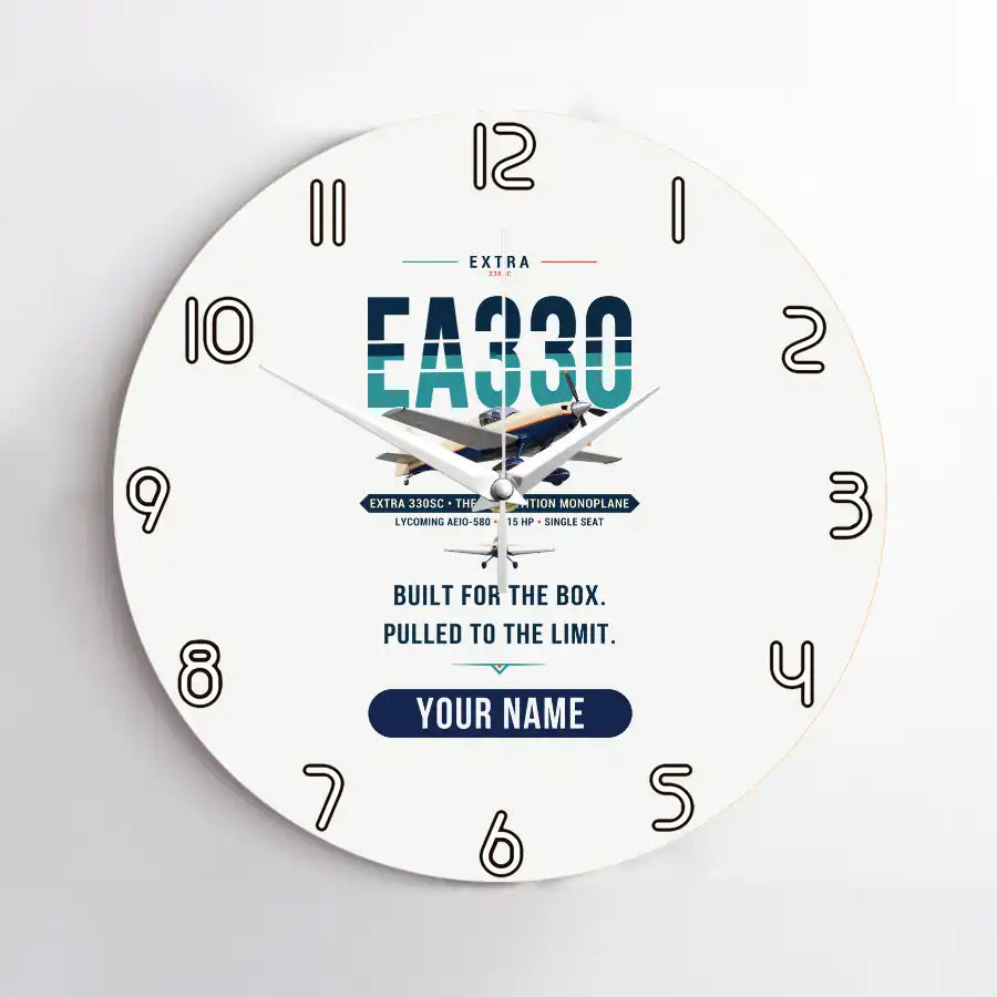 Extra 330SC - Original + Name - No Frame - White