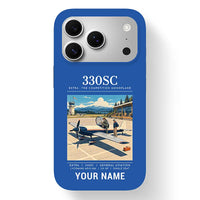 Thumbnail for Extra 330SC - Poster + Name - MagSafe iPhone 17 Pro - Blue