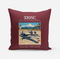 Thumbnail for Extra 330SC - Poster - Pillow - Dark Red