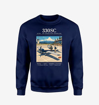 Thumbnail for Extra 330SC - Poster - Sweatshirt - Navy Blue