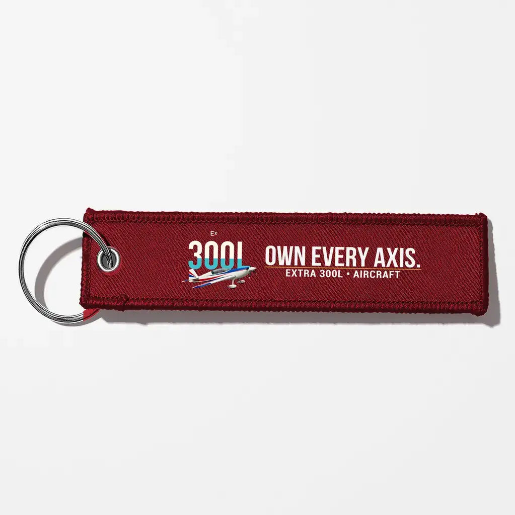 Extra 300L Aviator Key Chains - Dark Red