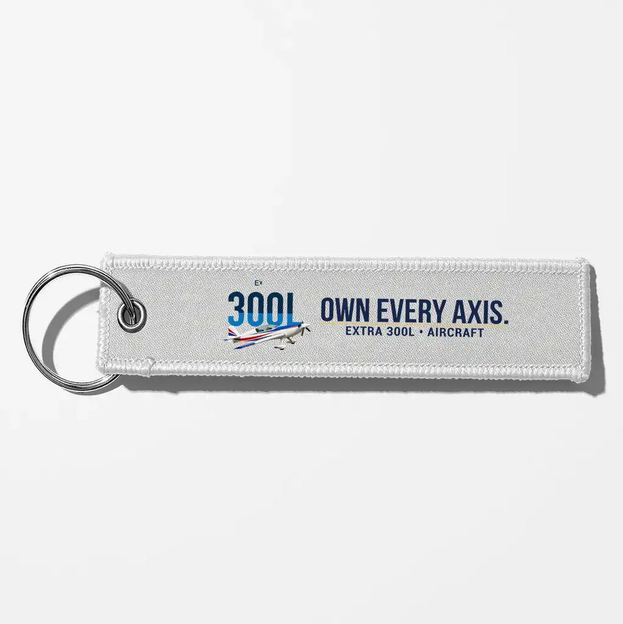 Extra 300L Aviator Key Chains - White