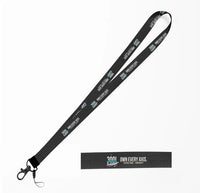 Thumbnail for Extra 300L lanyard - black