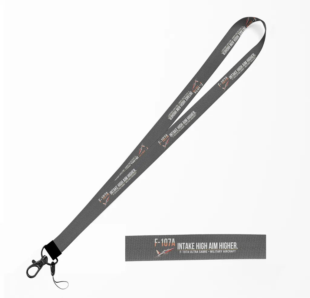 F-107A Ultra Sabre lanyard - gray