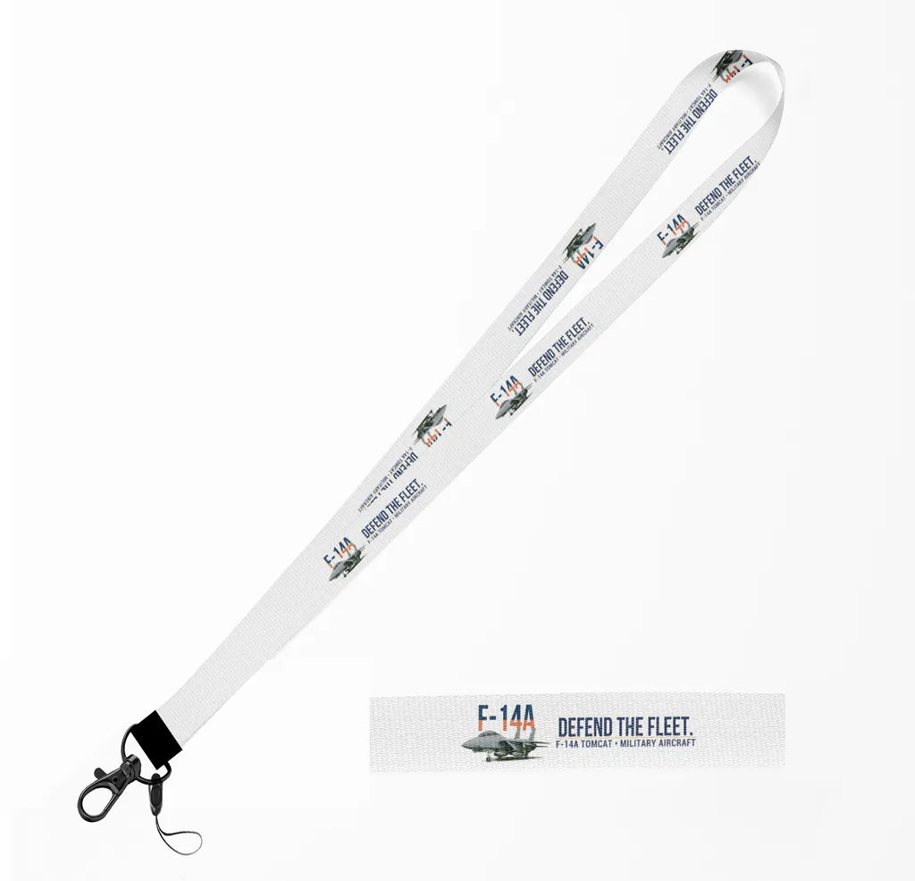 F-14A Tomcat lanyard - white