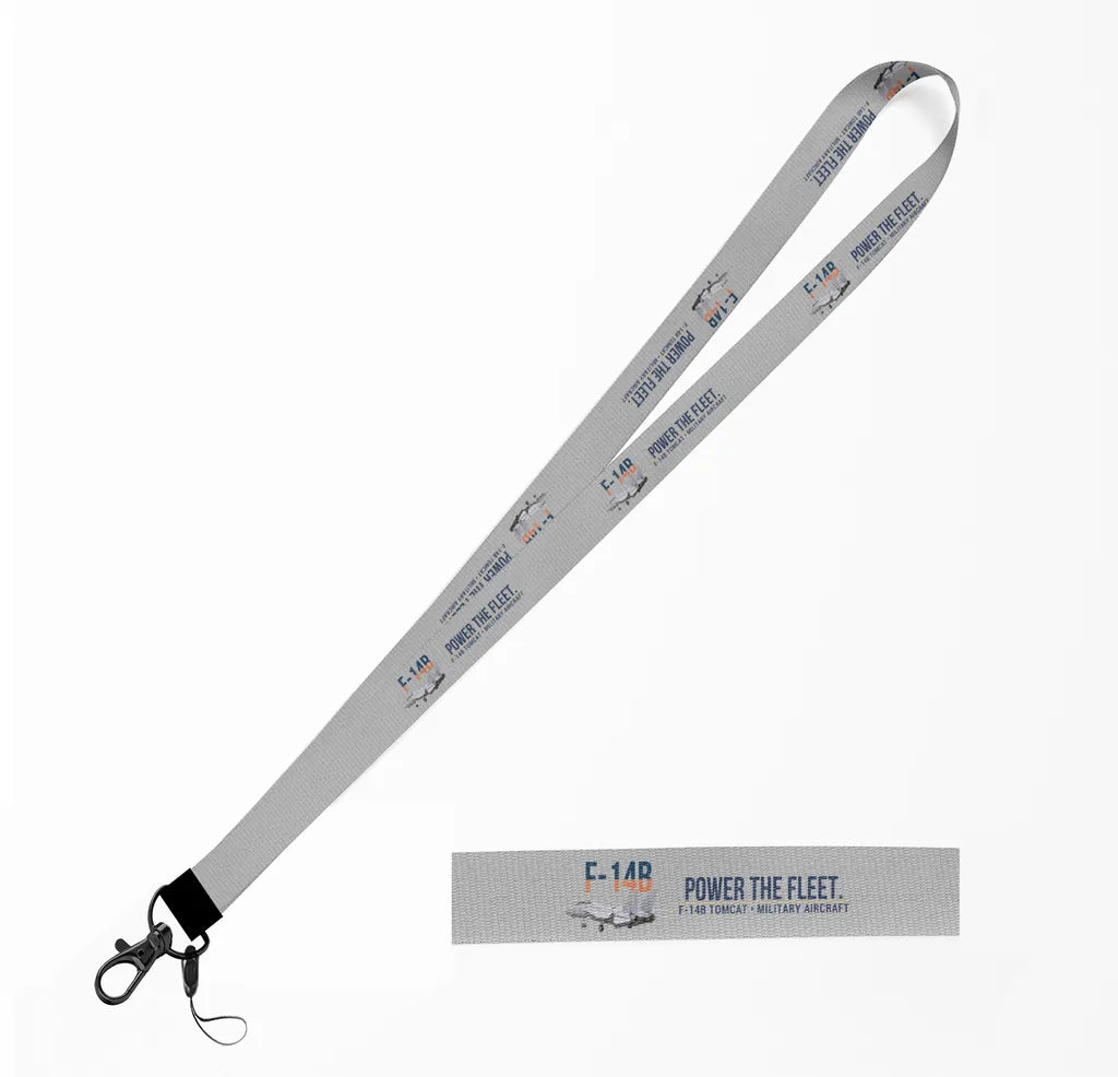 F-14B Tomcat lanyard - light gray