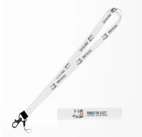 Thumbnail for F-14B Tomcat lanyard - white
