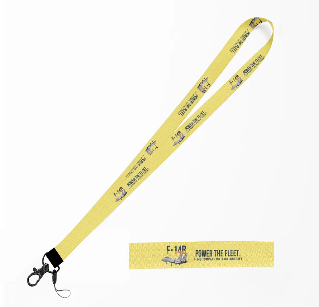 F-14B Tomcat lanyard - yellow