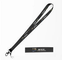 Thumbnail for F-15C Eagle lanyard - black