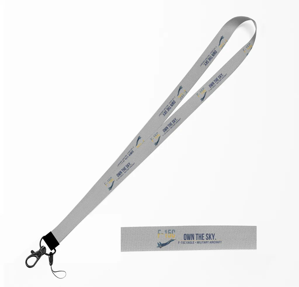F-15C Eagle lanyard - light gray