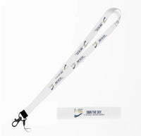 Thumbnail for F-15C Eagle lanyard - white