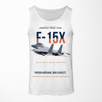 Thumbnail for F-15X Advanced Eagle Proposal Proven Airframe New Capacity design on white tank top