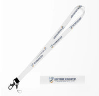 Thumbnail for F-16C Fighting Falcon lanyard - white