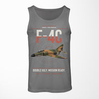 Thumbnail for F-4C Phantom II design on gray tank top