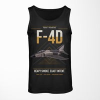 Thumbnail for F-4D Phantom II design on black tank top