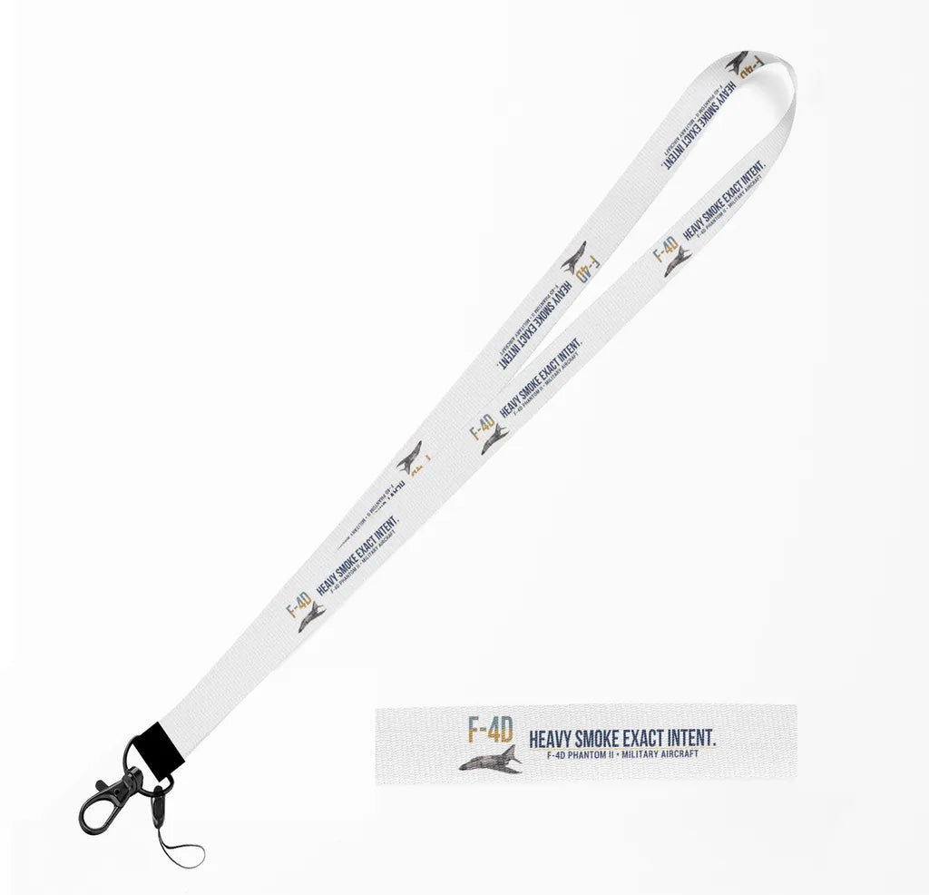 F-4D Phantom II lanyard - white