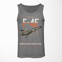 Thumbnail for F-4E Phantom II design on gray tank top