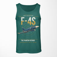 Thumbnail for F-4S Phantom II design on green tank top