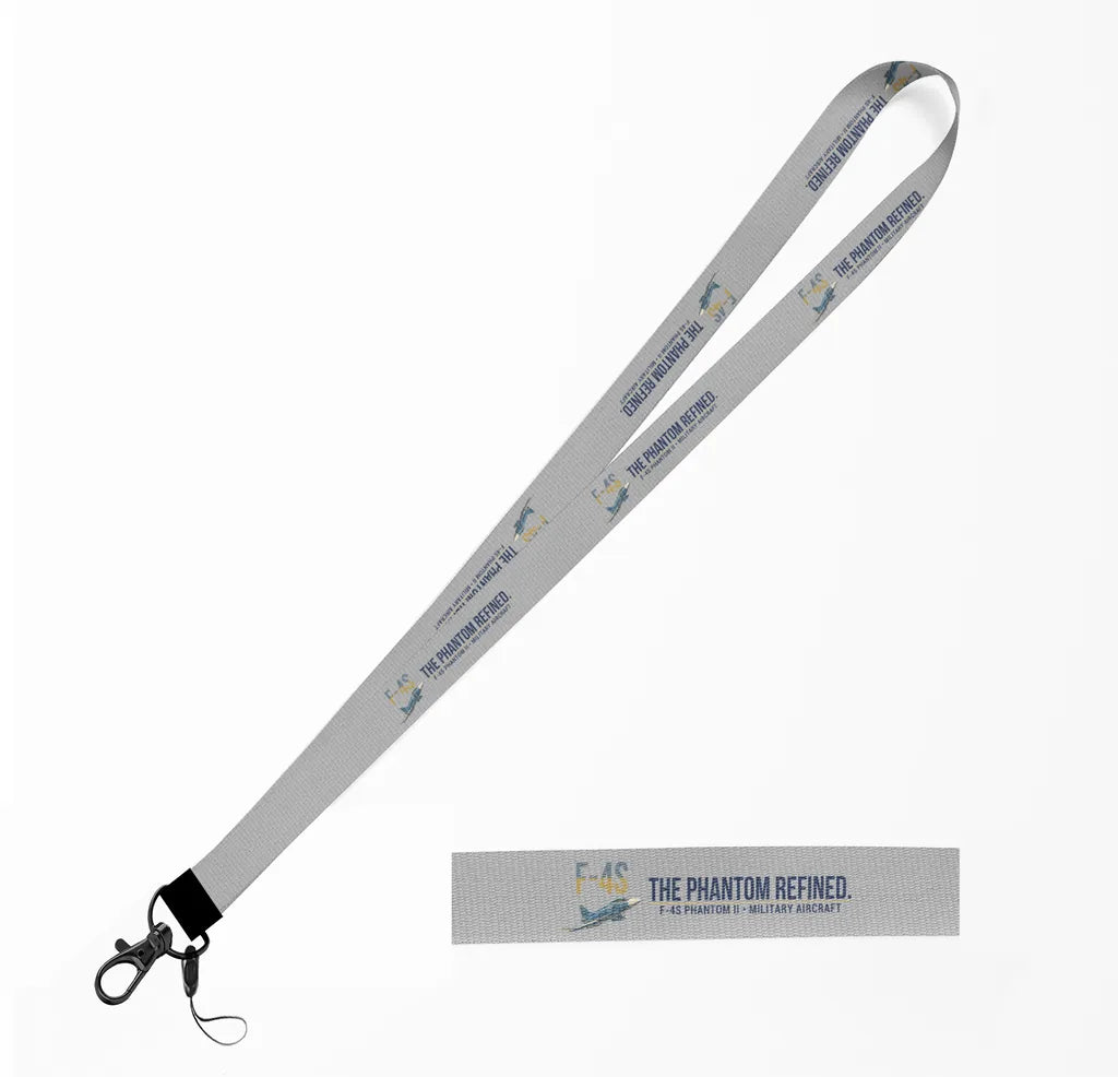 F-4S Phantom II lanyard - light gray