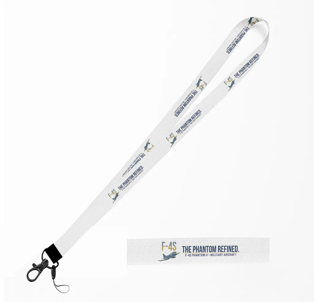 F-4S Phantom II lanyard - white