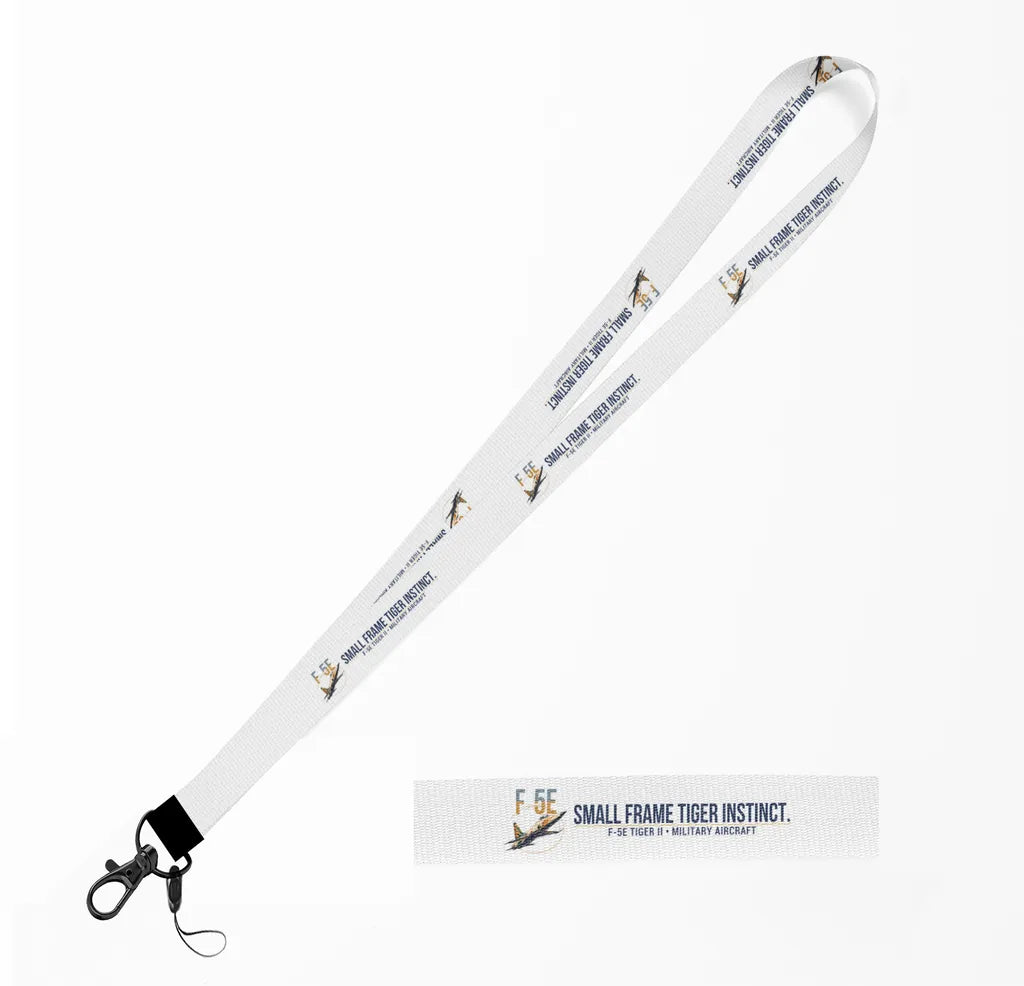 F-5E Tiger II lanyard - white